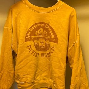 Smokey bear vintage crewneck